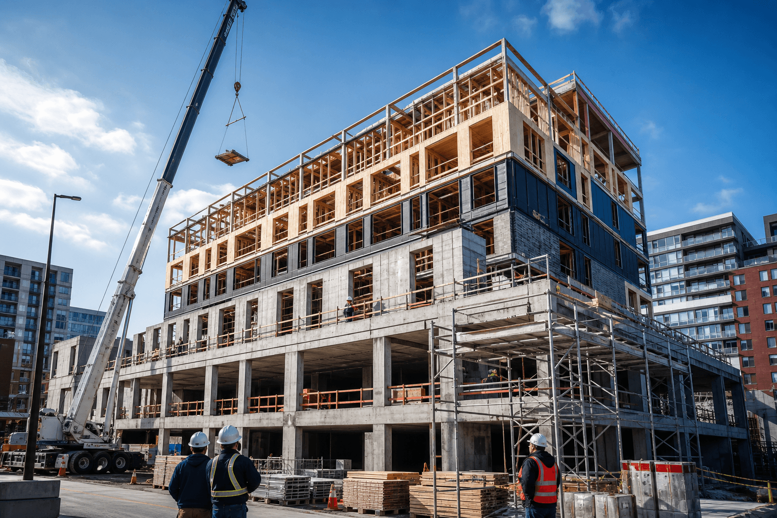Construction d’un immeuble multilogement